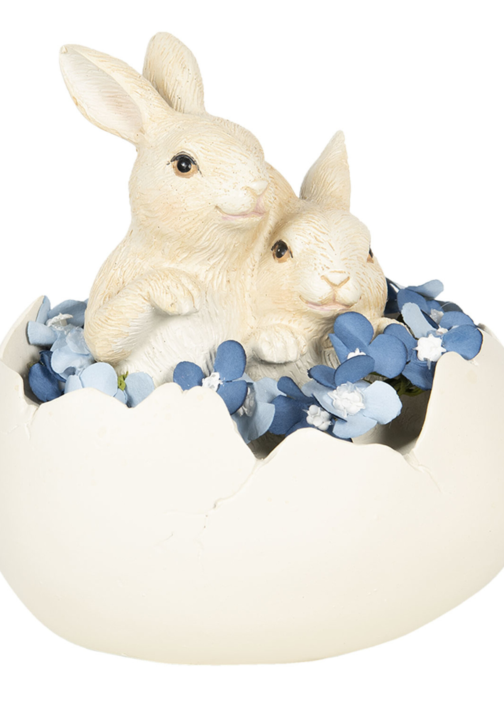 Clayre & Eef Decoratie konijn 14*10*14 cm 6PR3123