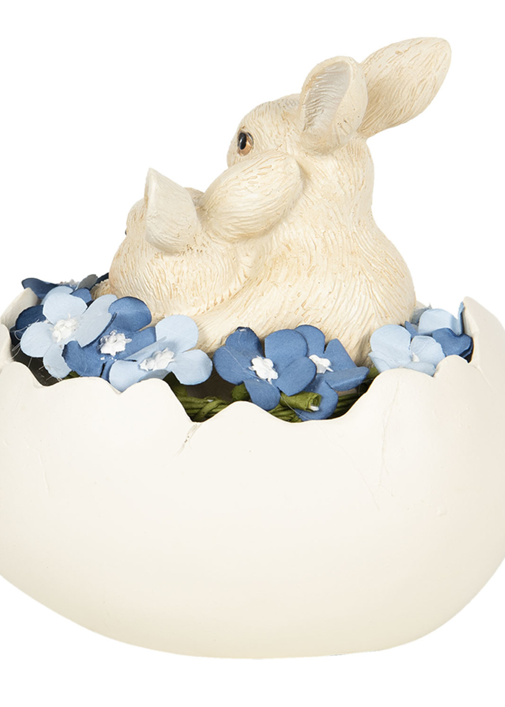 Clayre & Eef Decoratie konijn 14*10*14 cm 6PR3123