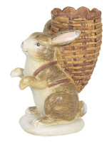 Clayre & Eef Waxinelichthouder konijn 11*7*14 cm 6PR3137