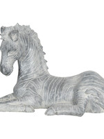 Clayre & Eef Decoratie zebra 35*17*24 cm 6PR3203
