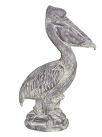 Clayre & Eef Decoratie pelikaan 19*11*31 cm 6PR3204