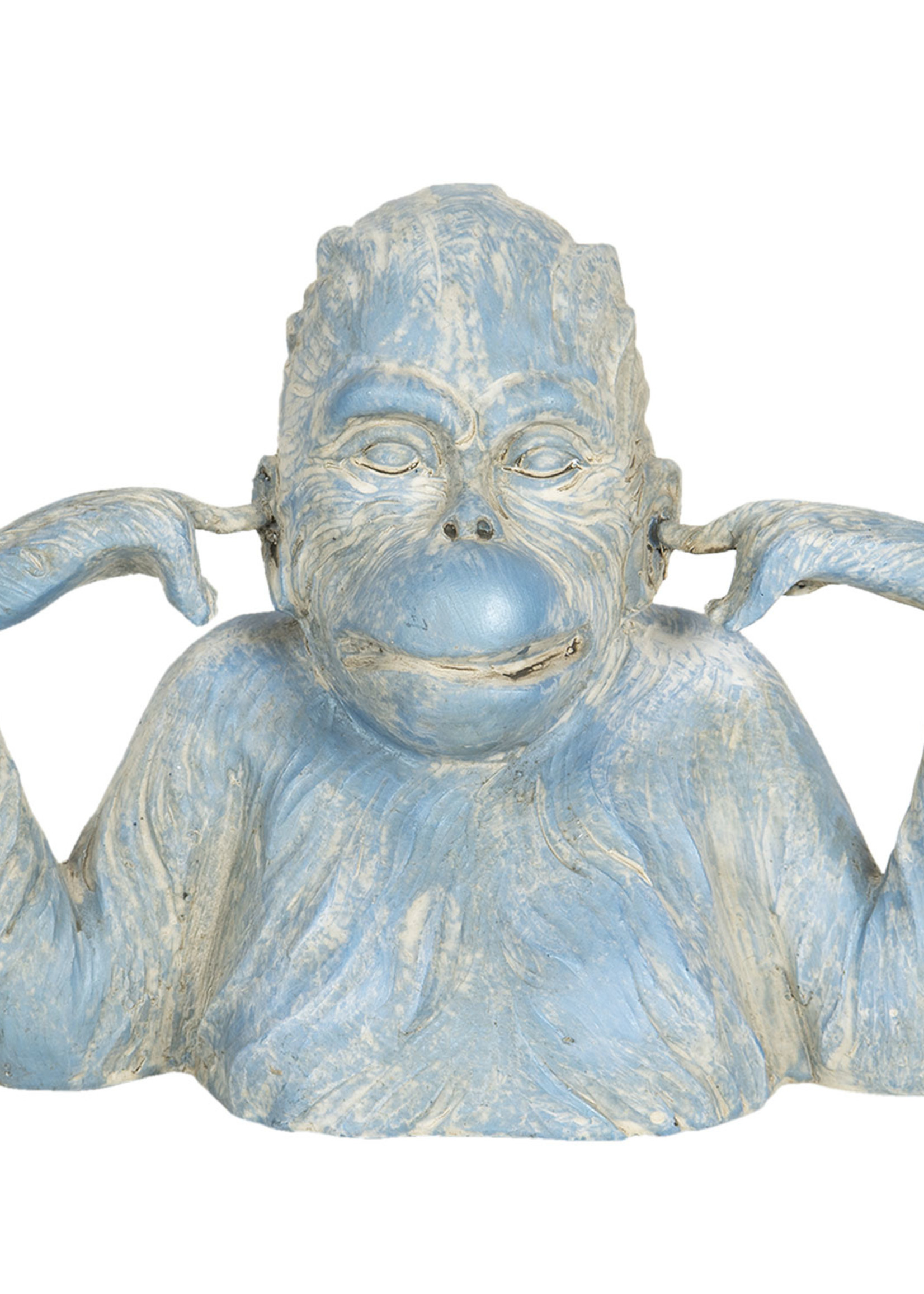 Clayre & Eef Décoration singe 24*11*19 cm 6PR3207