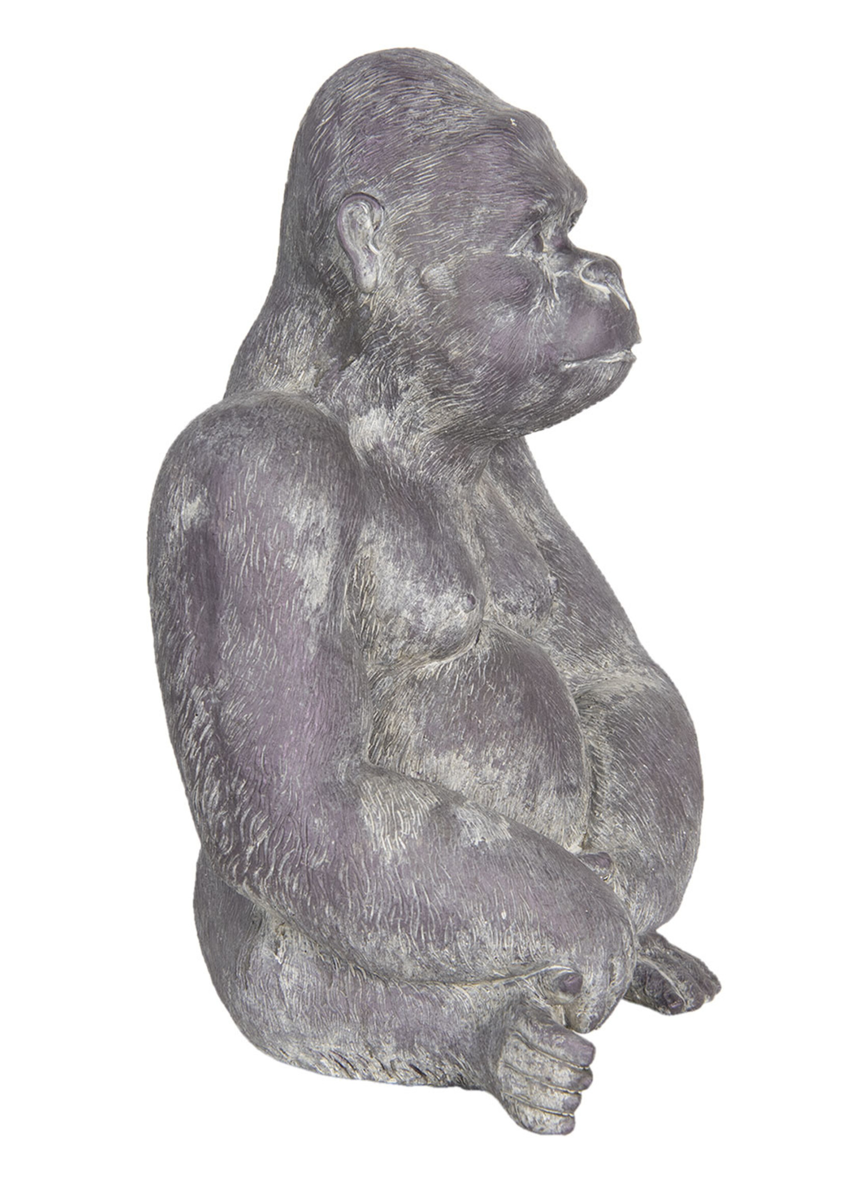 Clayre & Eef Décoration singe 24*22*37 cm 6PR3210