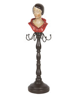 Clayre & Eef Porte-bijoux Ø 10*38 cm 6PR3220