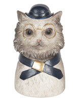 Clayre & Eef Décoration buste chat 8*7*13 cm 6PR3226