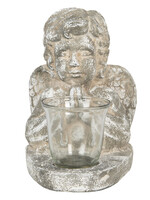 Clayre & Eef Waxinelichthouder engel 23*18*26 cm 6PR3232L