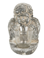 Clayre & Eef Waxinelichthouder engel 19*15*21 cm 6PR3232S