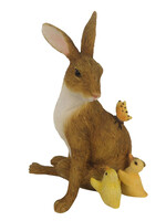 Clayre & Eef Décoration lapin 10*7*13 cm 6PR3271