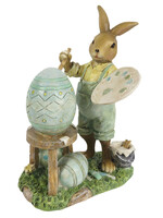 Clayre & Eef Decoratie konijn 11*7*15 cm 6PR3278