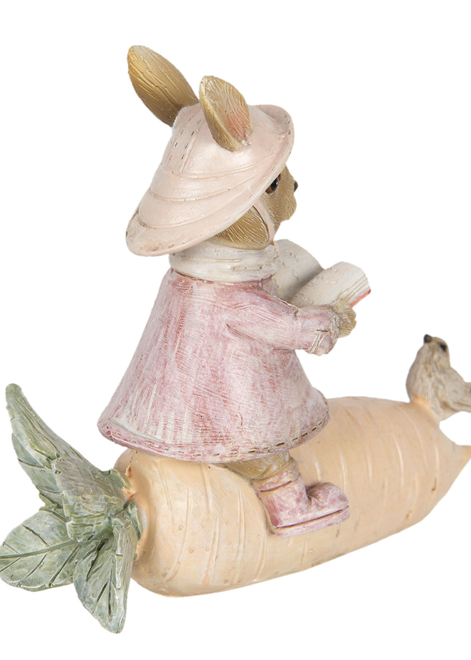 Clayre & Eef Decoratie konijn 13*5*11 cm 6PR3300