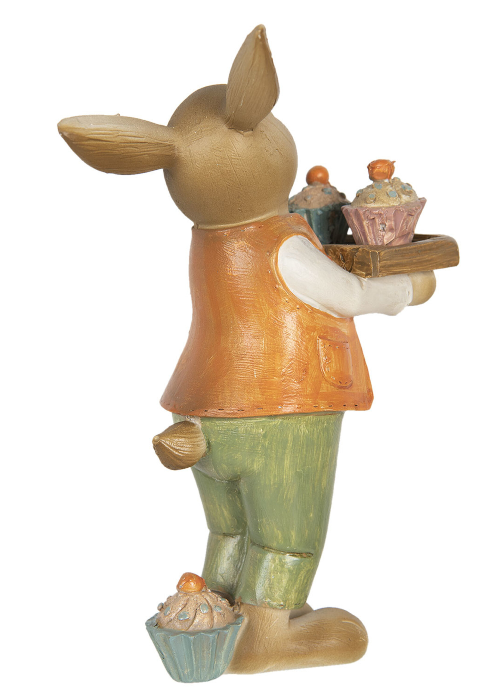 Clayre & Eef Decoratie konijn 11*6*16 cm 6PR3303