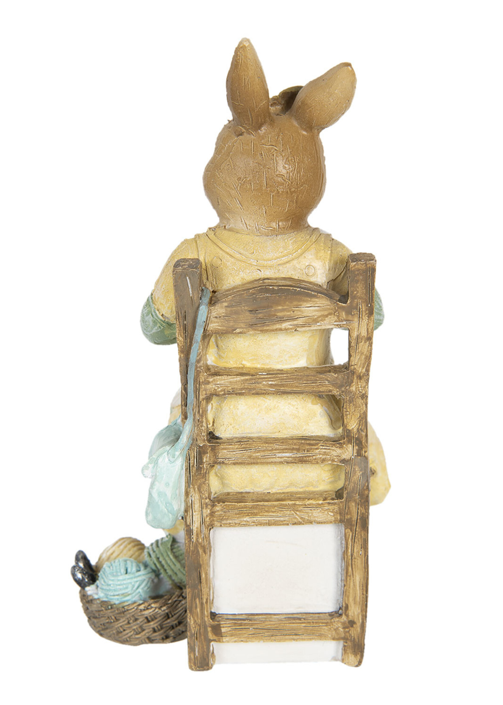 Clayre & Eef Decoratie konijn 9*8*18 cm 6PR3313