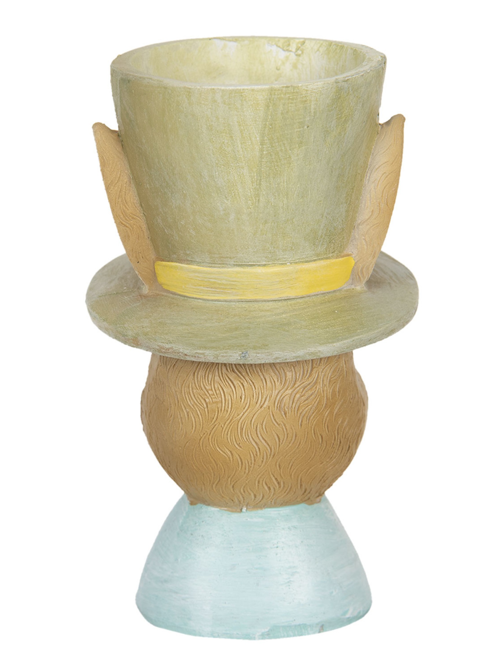 Clayre & Eef Coquetier lapin 7*7*12 cm 6PR3318