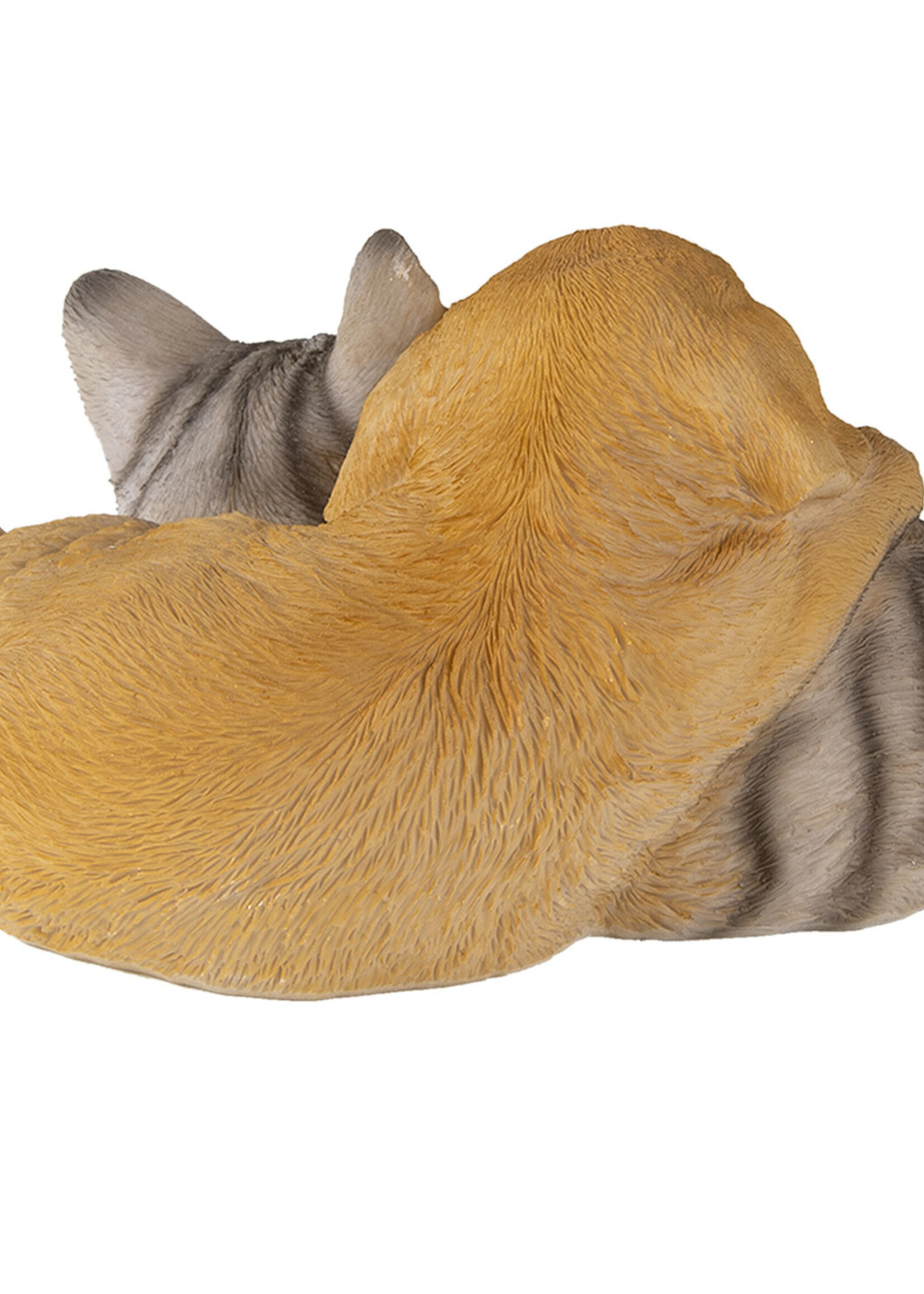Clayre & Eef Décoration chien et chat 20*15*11 cm 6PR3336