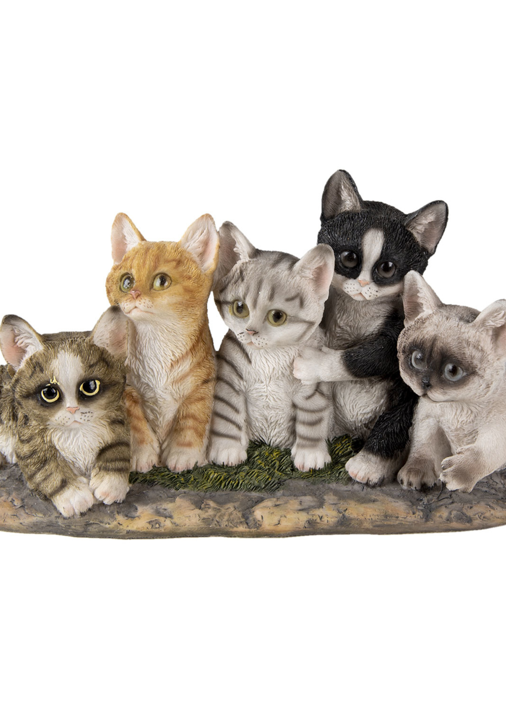 Clayre & Eef Décoration chats 32*13*16 cm 6PR3339