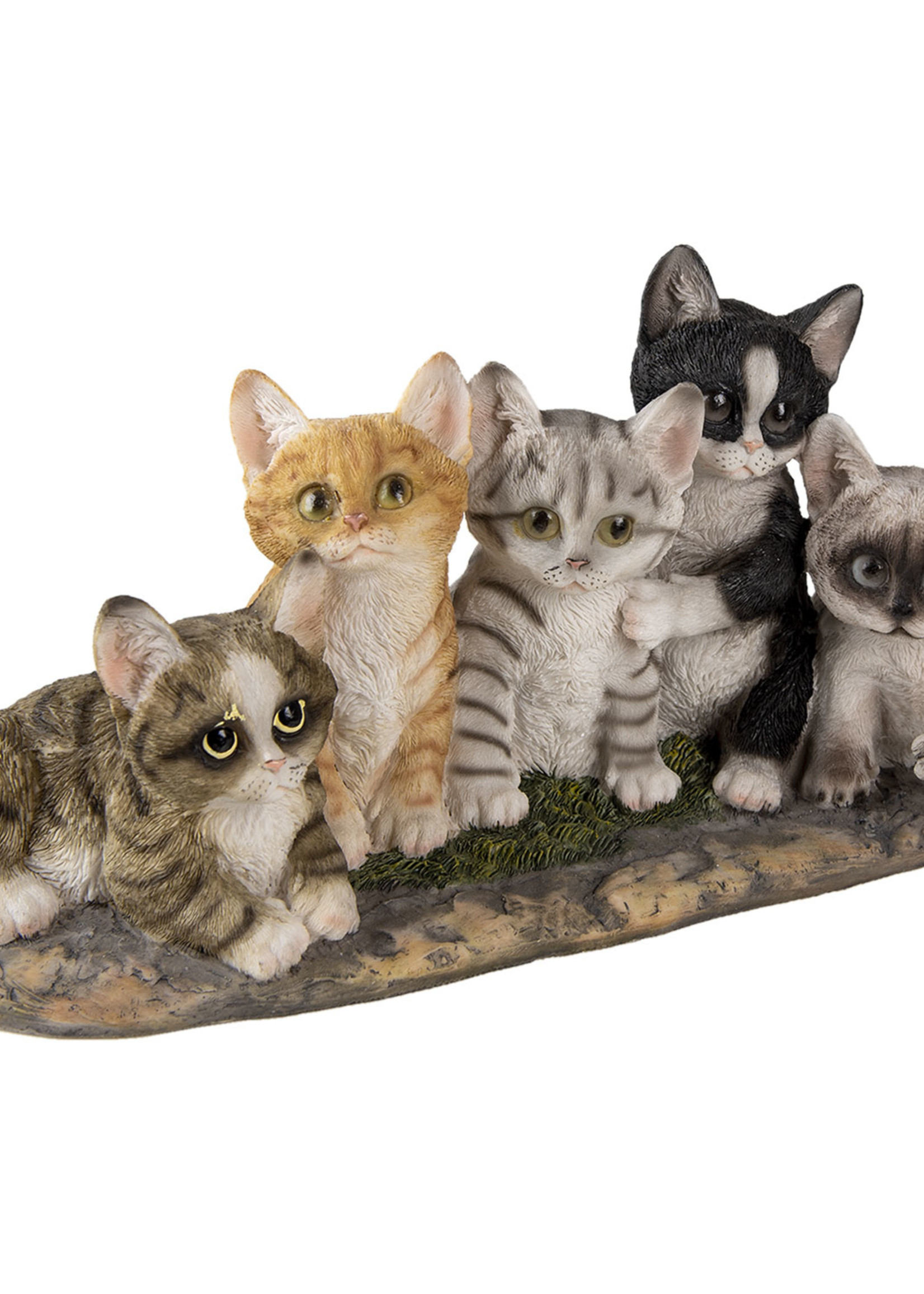 Clayre & Eef Decoratie katten 32*13*16 cm 6PR3339