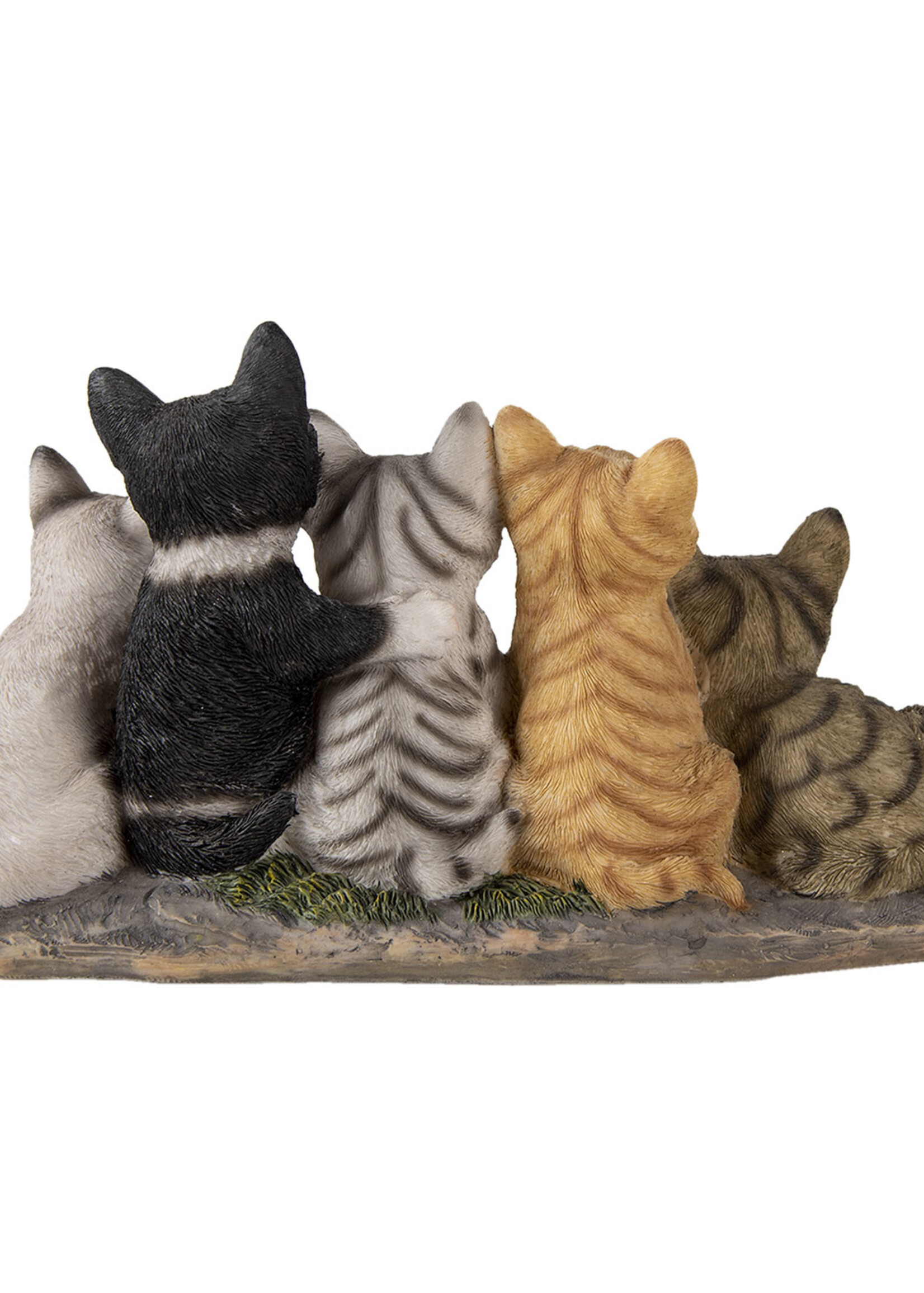 Clayre & Eef Décoration chats 32*13*16 cm 6PR3339