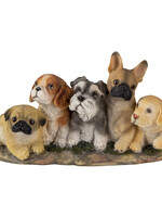 Clayre & Eef Decoratie honden 33*12*17 cm 6PR3341