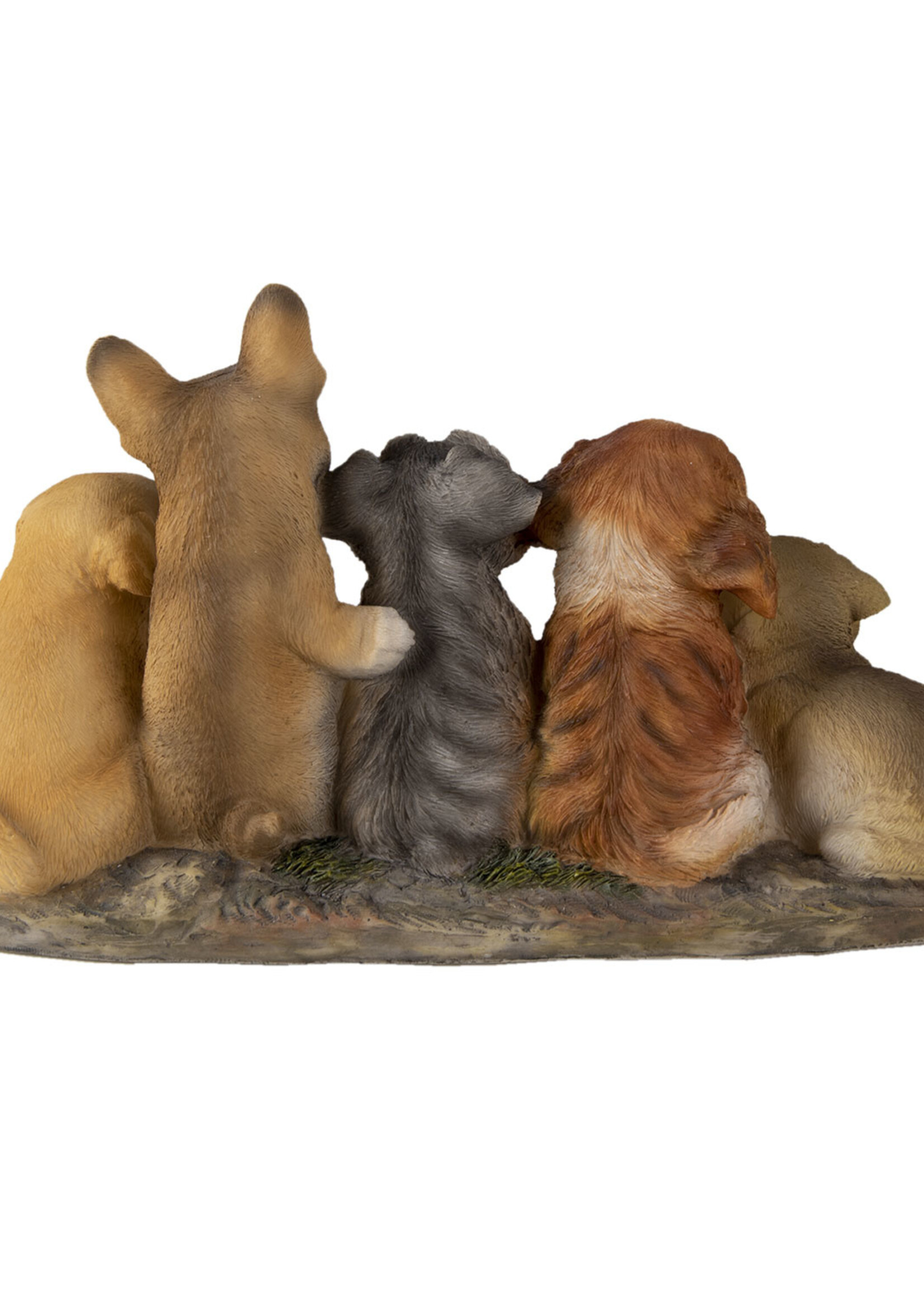 Clayre & Eef Décoration chiens 33*12*17 cm 6PR3341