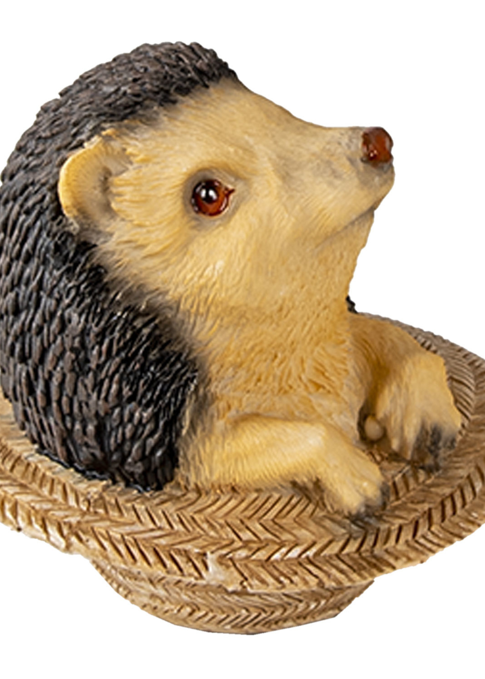 Clayre & Eef Decoratie egel 8*8*9 cm 6PR3343