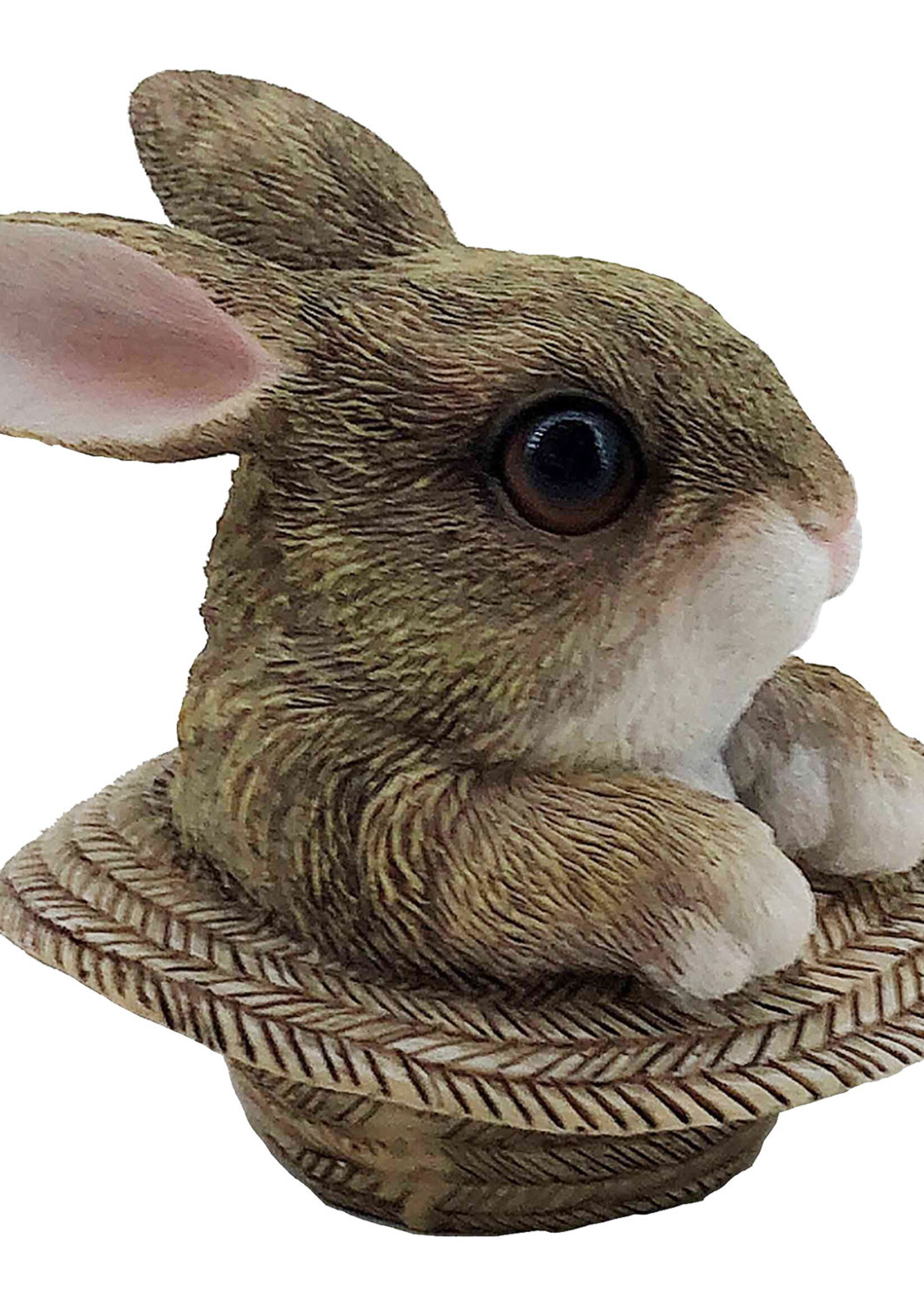 Clayre & Eef Decoratie konijn 9*9*9 cm 6PR3344