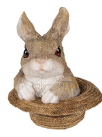 Clayre & Eef Décoration lapin 12*12*14 cm 6PR3346