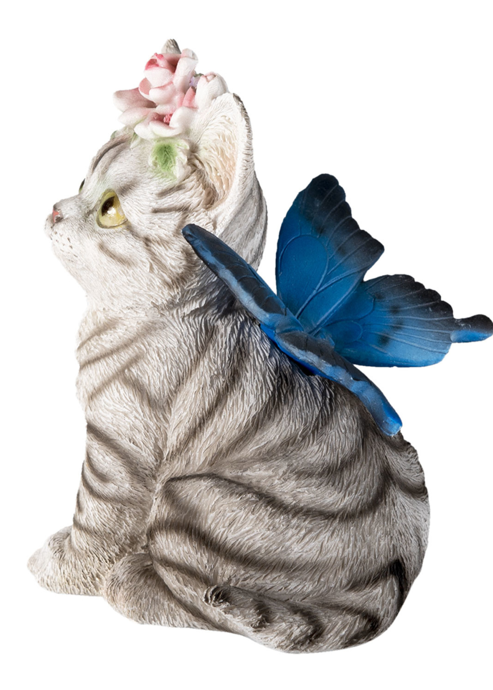 Clayre & Eef Décoration chat 12*10*15 cm 6PR3351