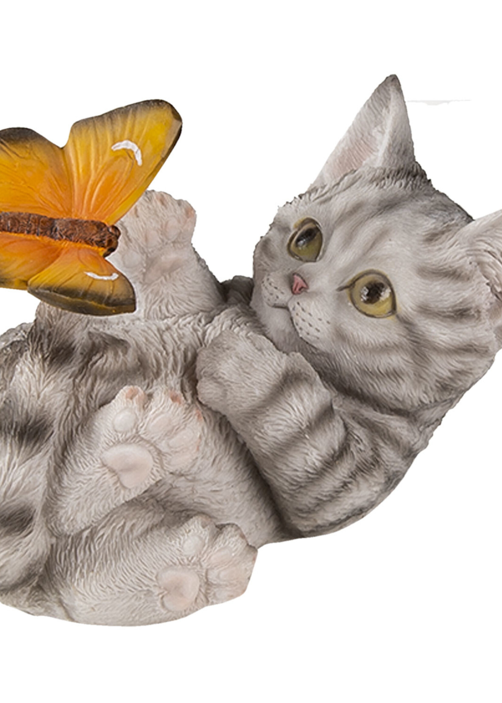 Clayre & Eef Decoratie kat 14*8*11 cm 6PR3356