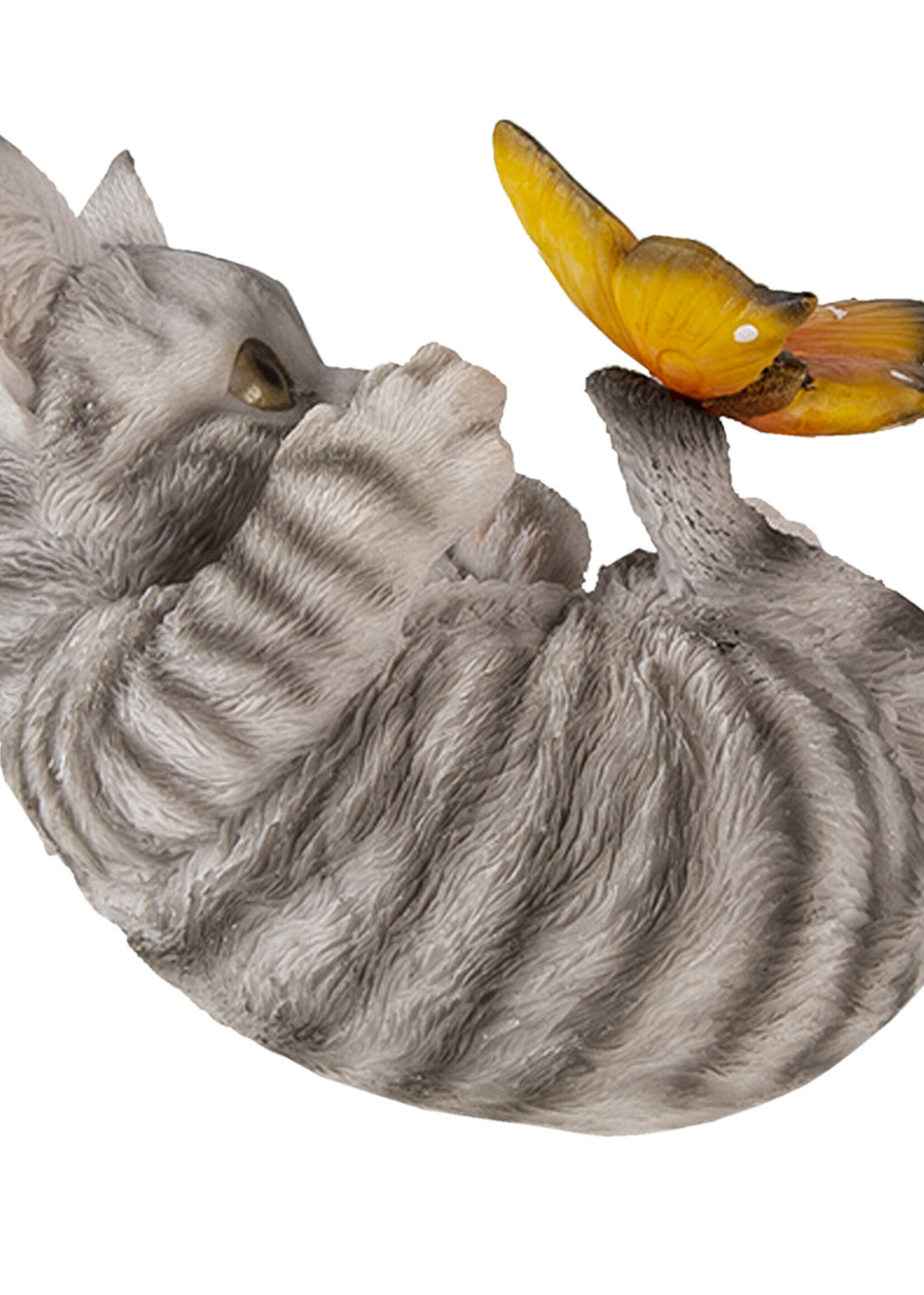 Clayre & Eef Décoration chat 14*8*11 cm 6PR3356