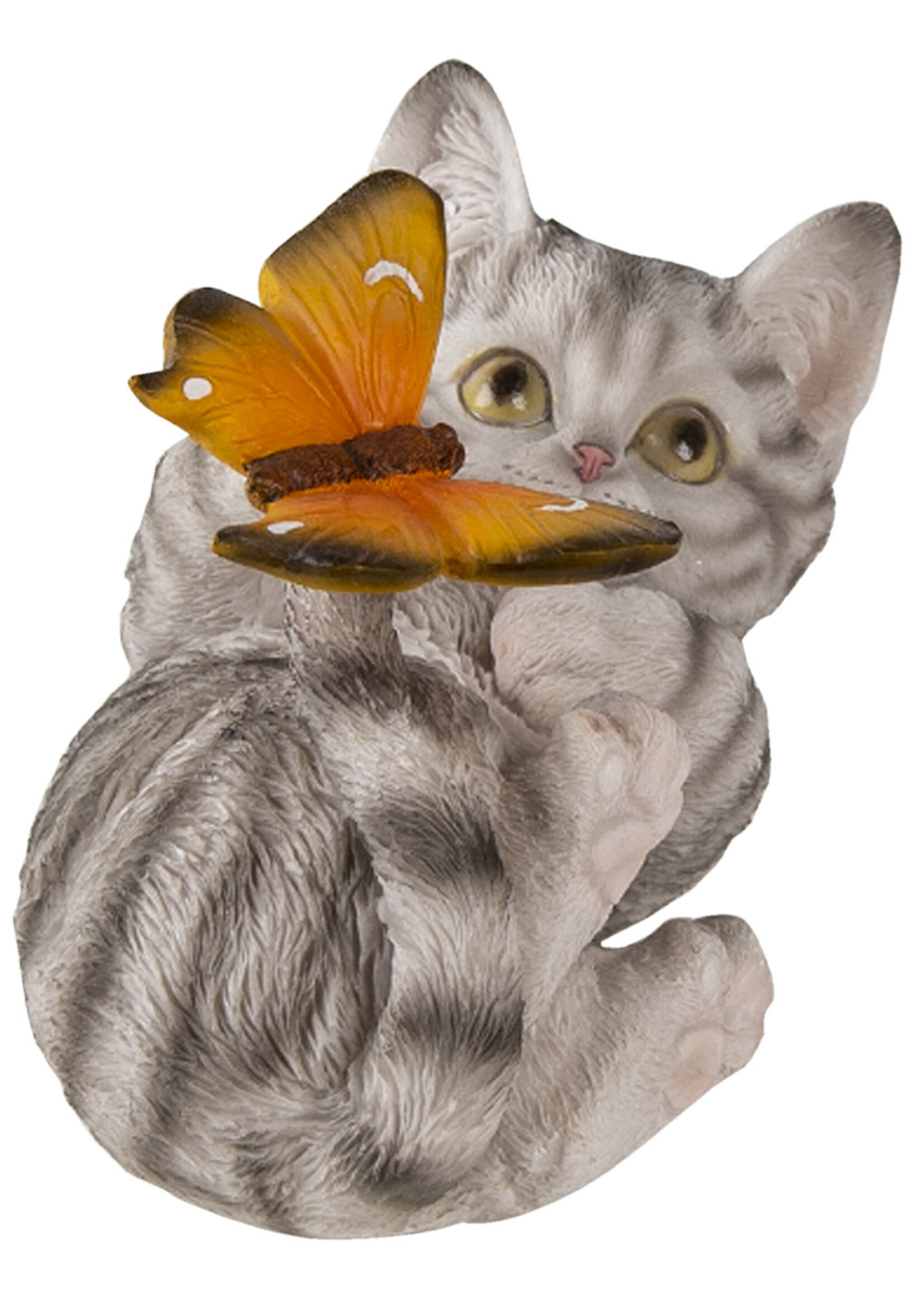 Clayre & Eef Décoration chat 14*8*11 cm 6PR3356