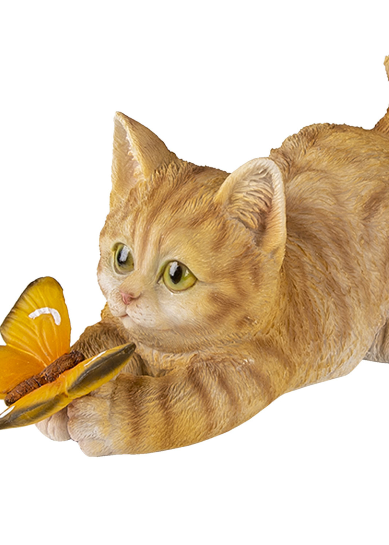 Clayre & Eef Decoratie kat 19*8*10 cm 6PR3358