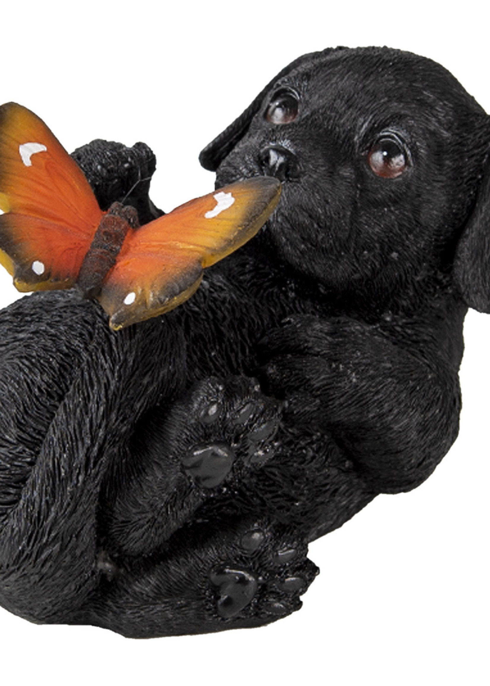 Clayre & Eef Decoratie hond 14*9*10 cm 6PR3362