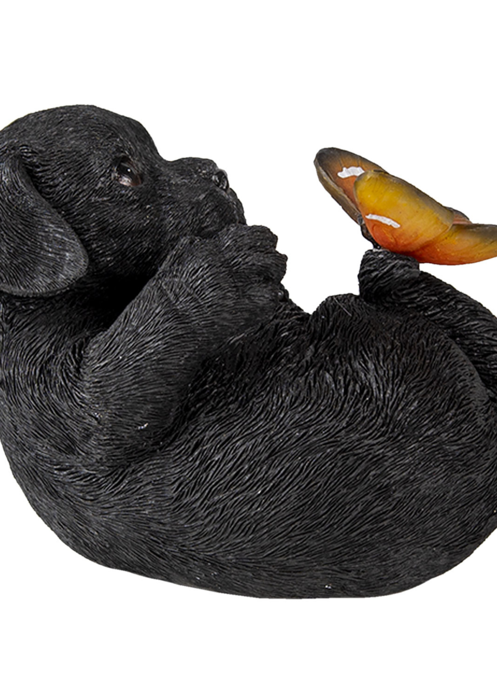 Clayre & Eef Decoratie hond 14*9*10 cm 6PR3362