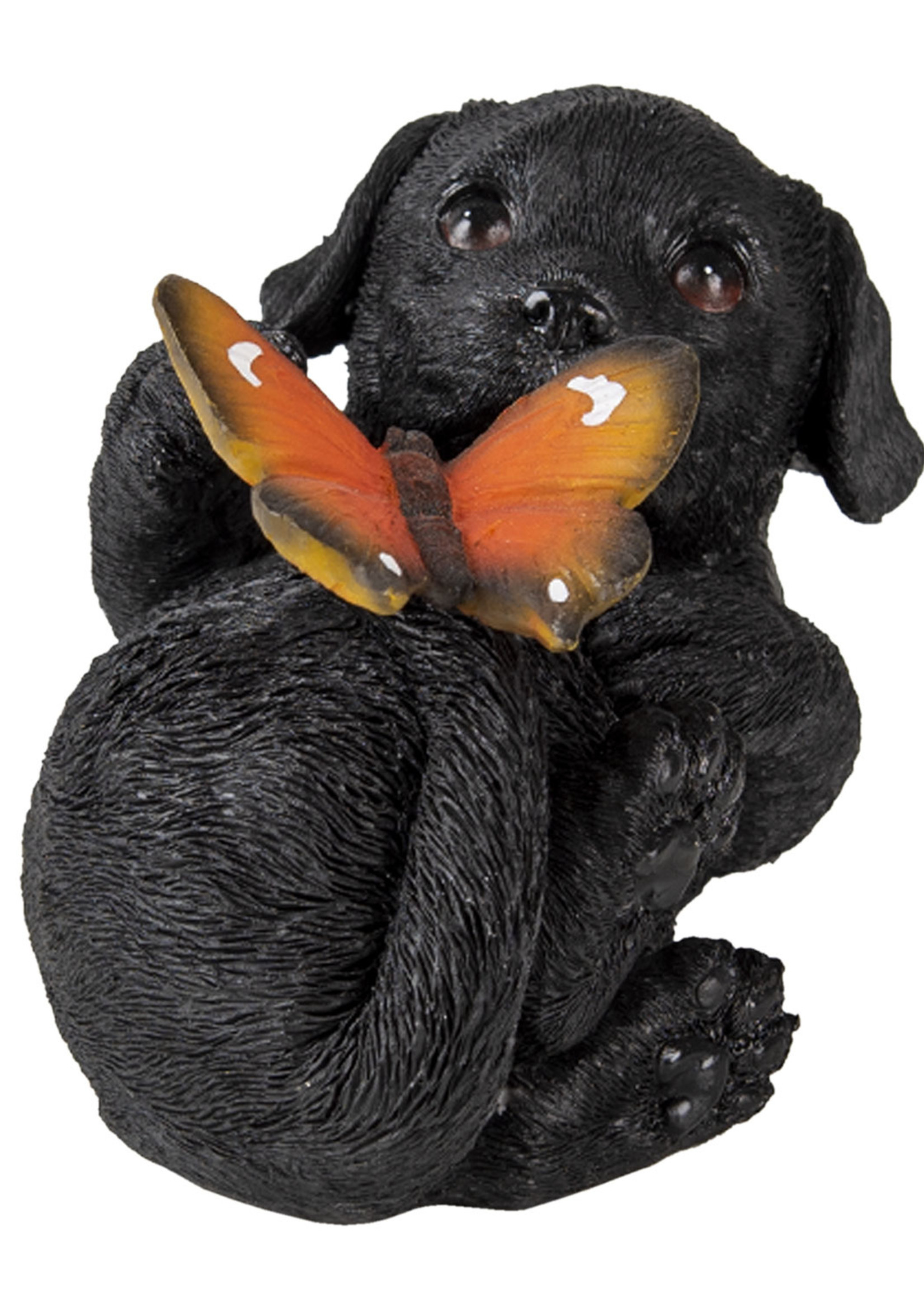 Clayre & Eef Décoration chien 14*9*10 cm 6PR3362