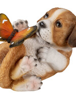 Clayre & Eef Decoratie hond 14*9*10 cm 6PR3363