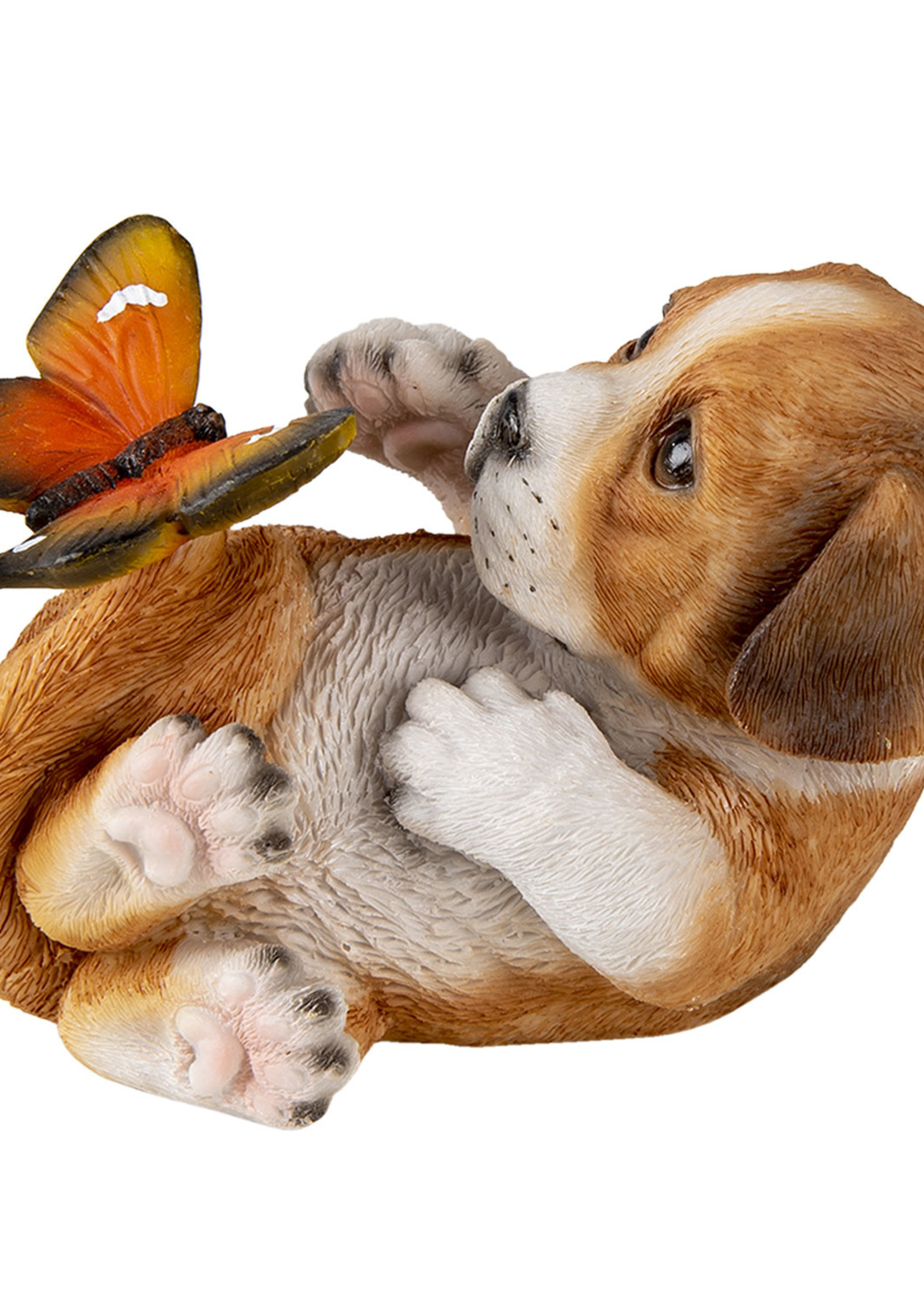 Clayre & Eef Decoratie hond 14*9*10 cm 6PR3363