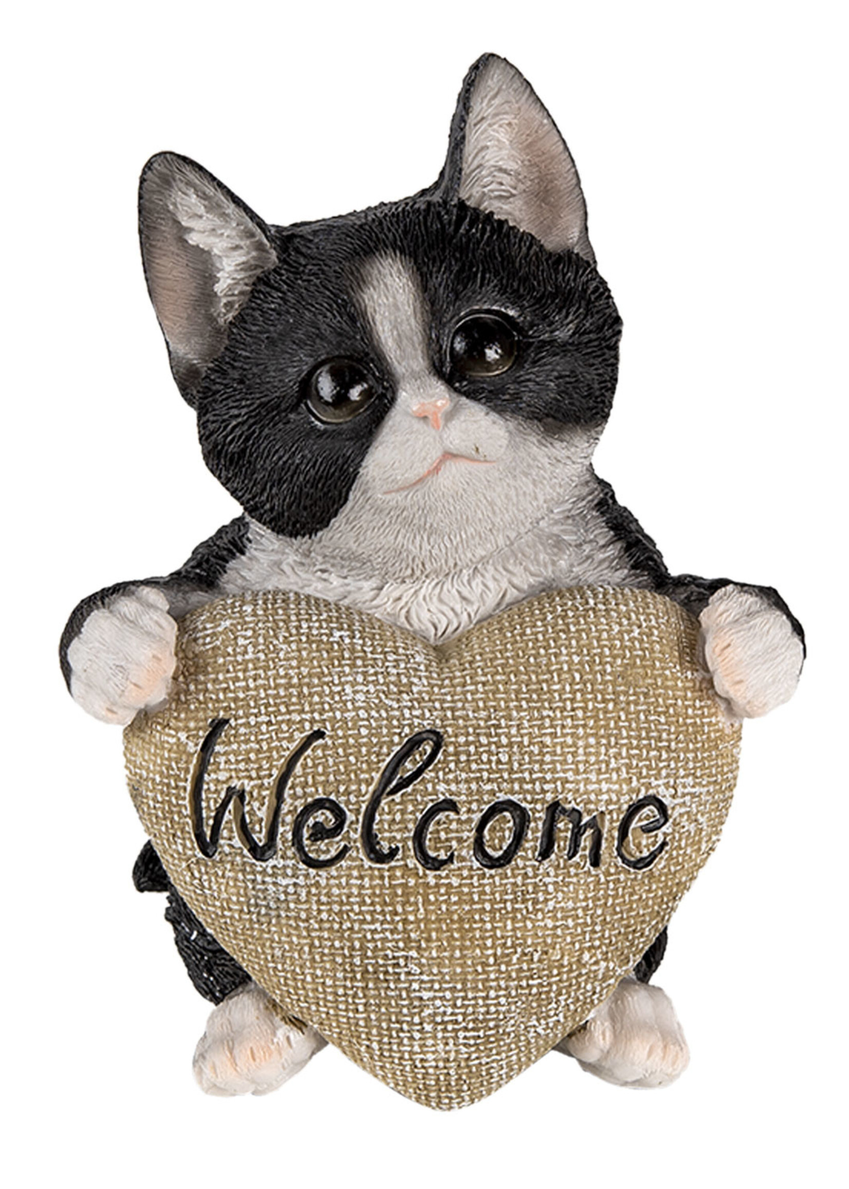 Clayre & Eef Décoration chat 12*9*15 cm 6PR3365