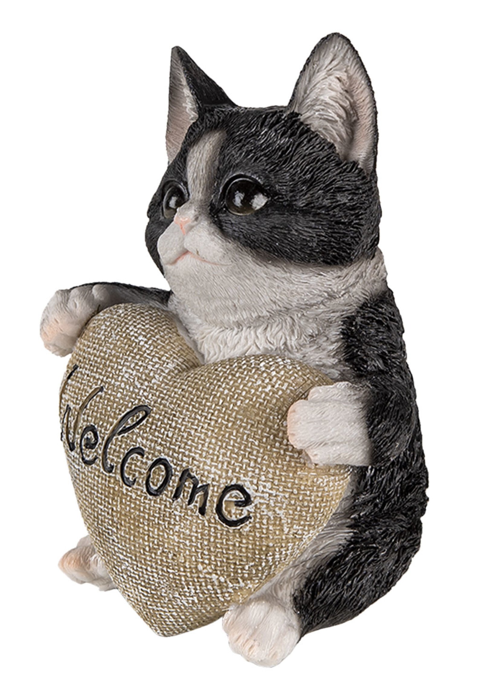 Clayre & Eef Décoration chat 12*9*15 cm 6PR3365