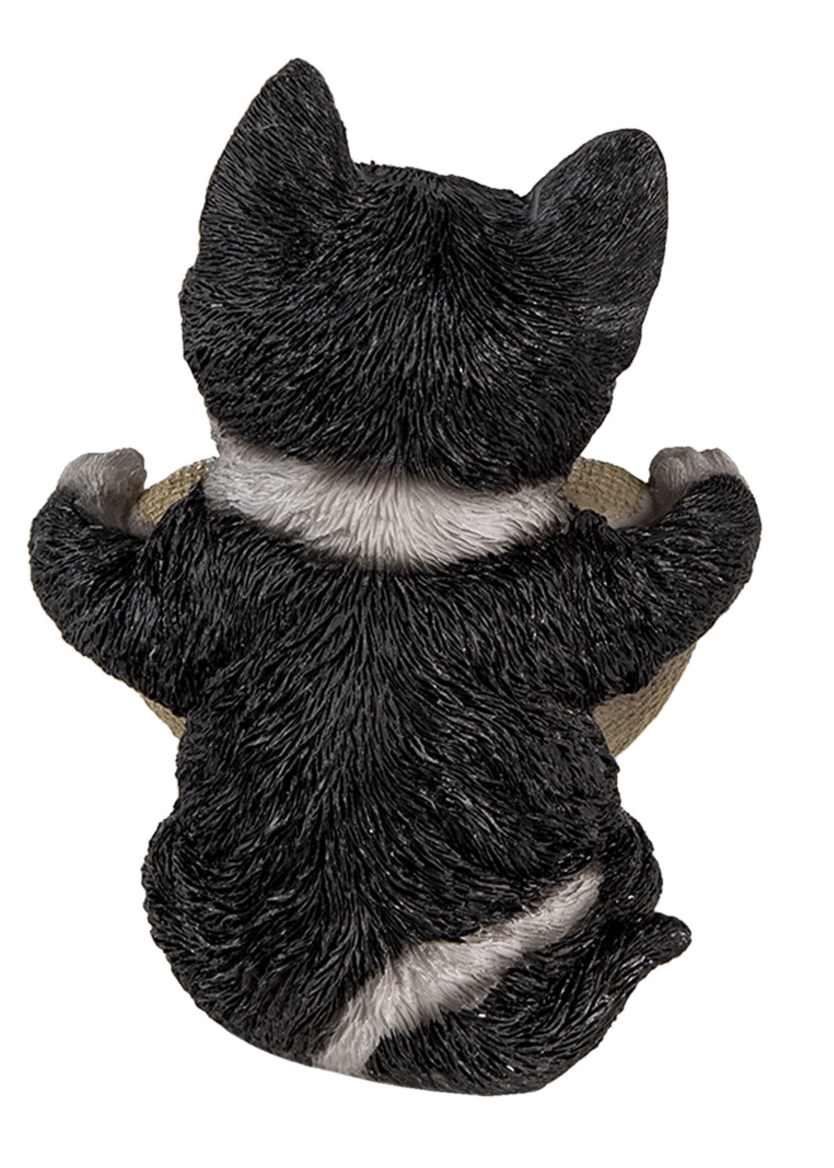 Clayre & Eef Decoratie kat 12*9*15 cm 6PR3365