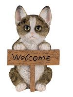 Clayre & Eef Décoration chat 12*9*19 cm 6PR3366