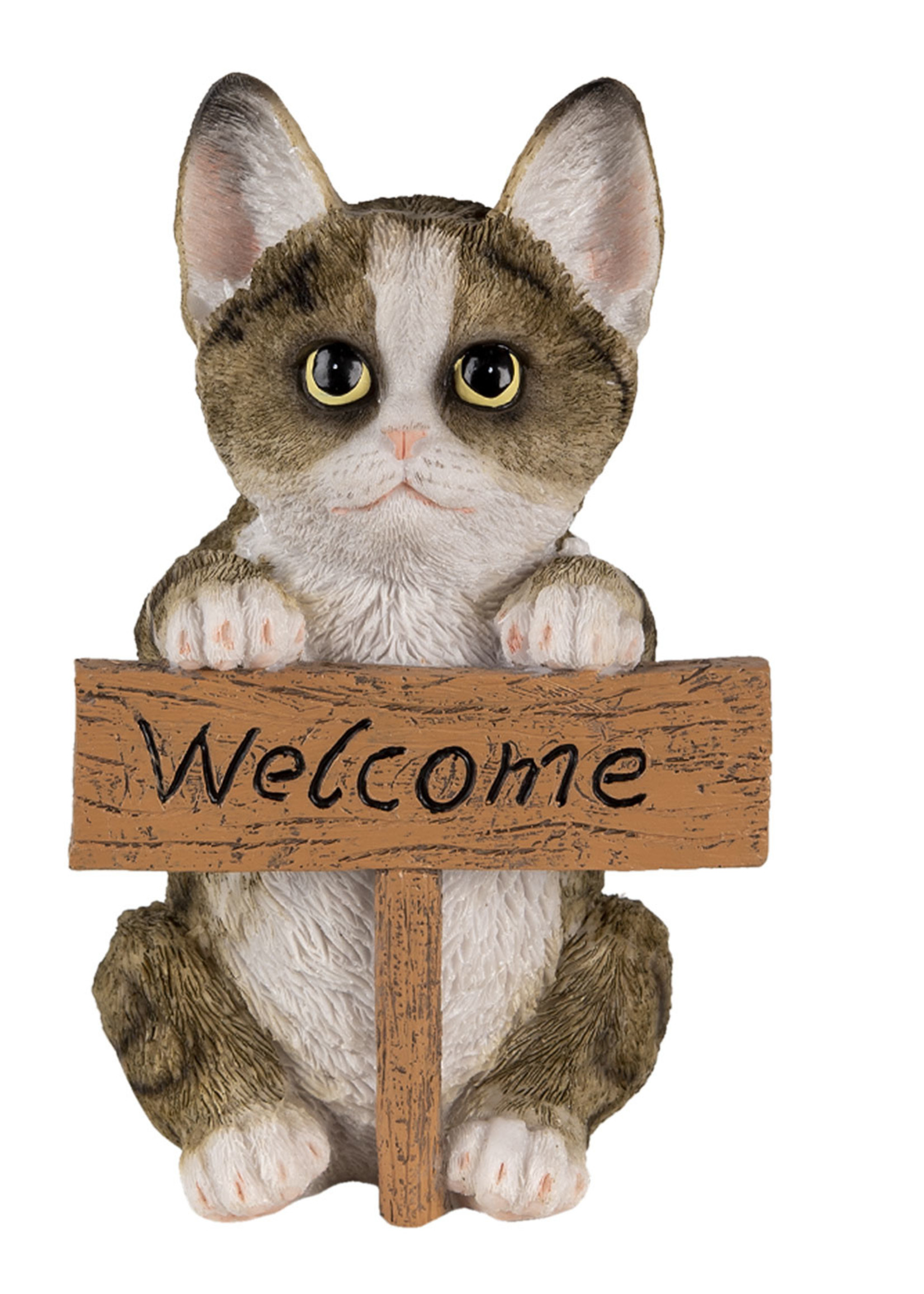 Clayre & Eef Decoratie kat 12*9*19 cm 6PR3366