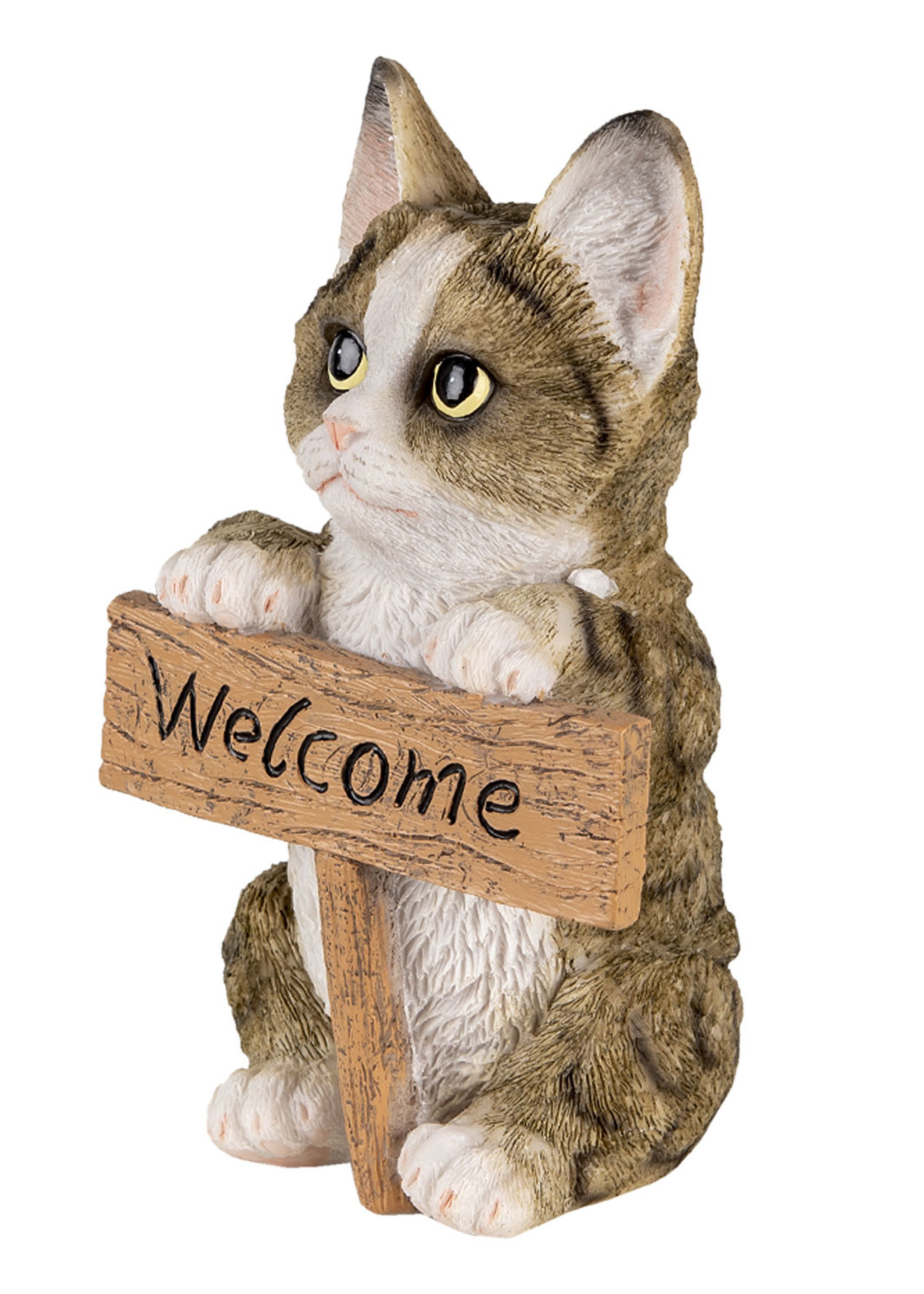 Clayre & Eef Décoration chat 12*9*19 cm 6PR3366