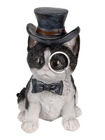 Clayre & Eef Decoratie kat 11*9*17 cm 6PR3370