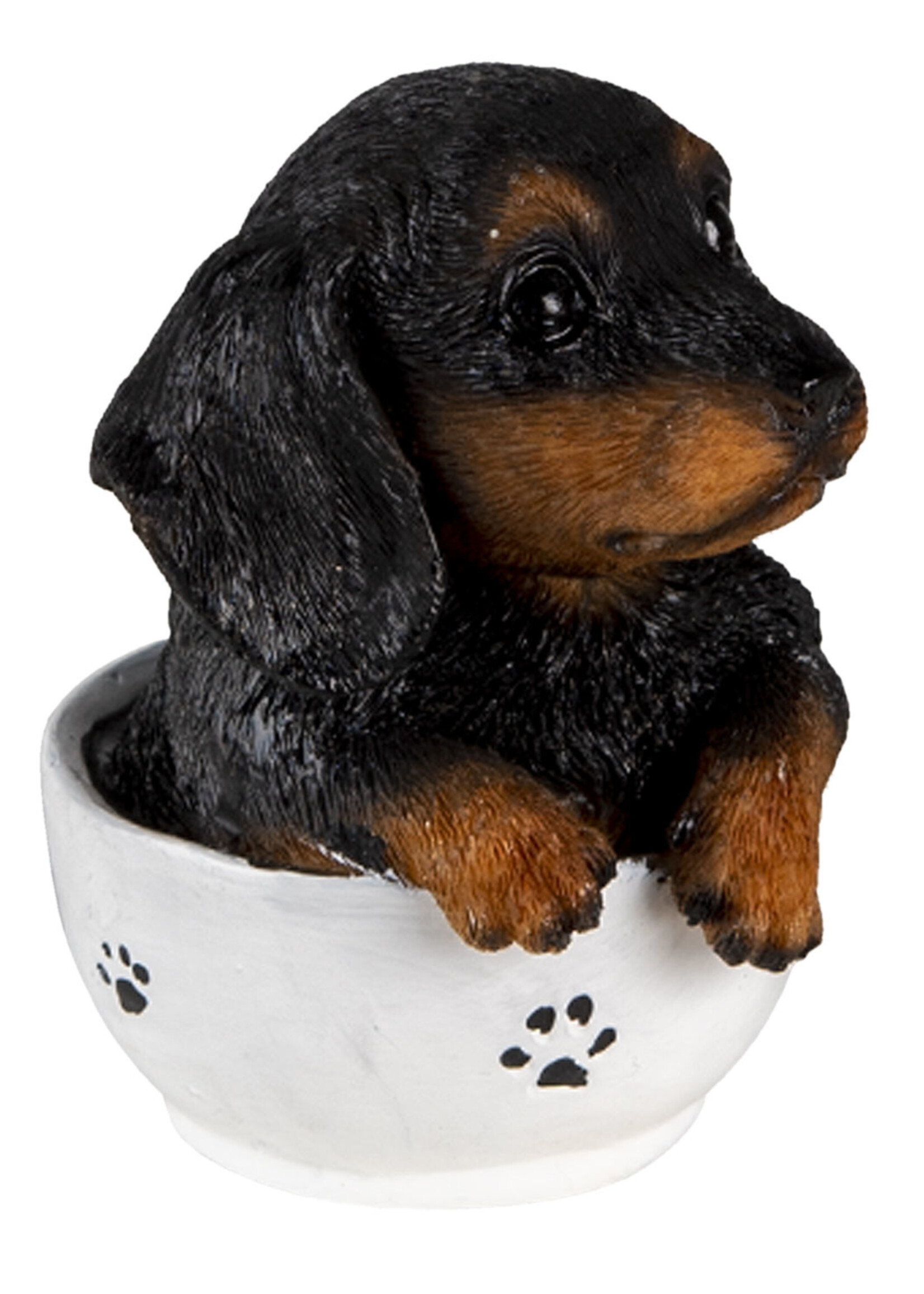 Clayre & Eef Decoratie hond 8*7*9 cm 6PR3371