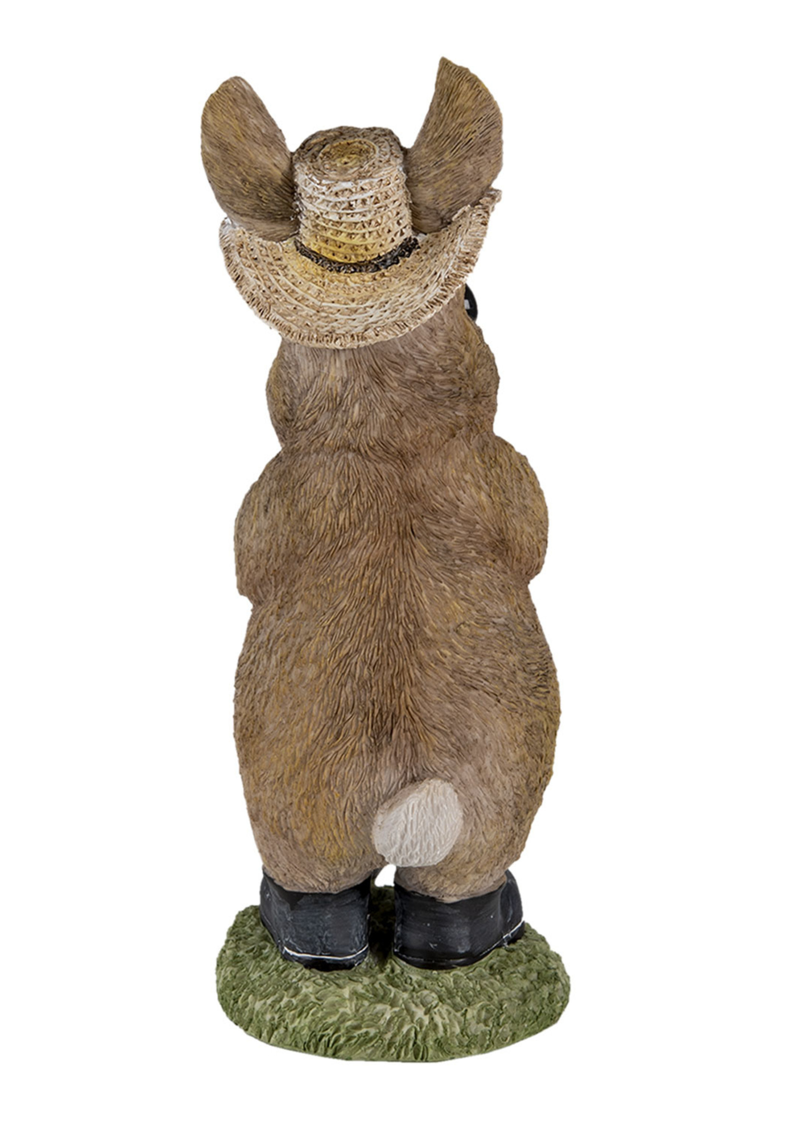 Clayre & Eef Decoratie konijn 9*8*22 cm 6PR3373