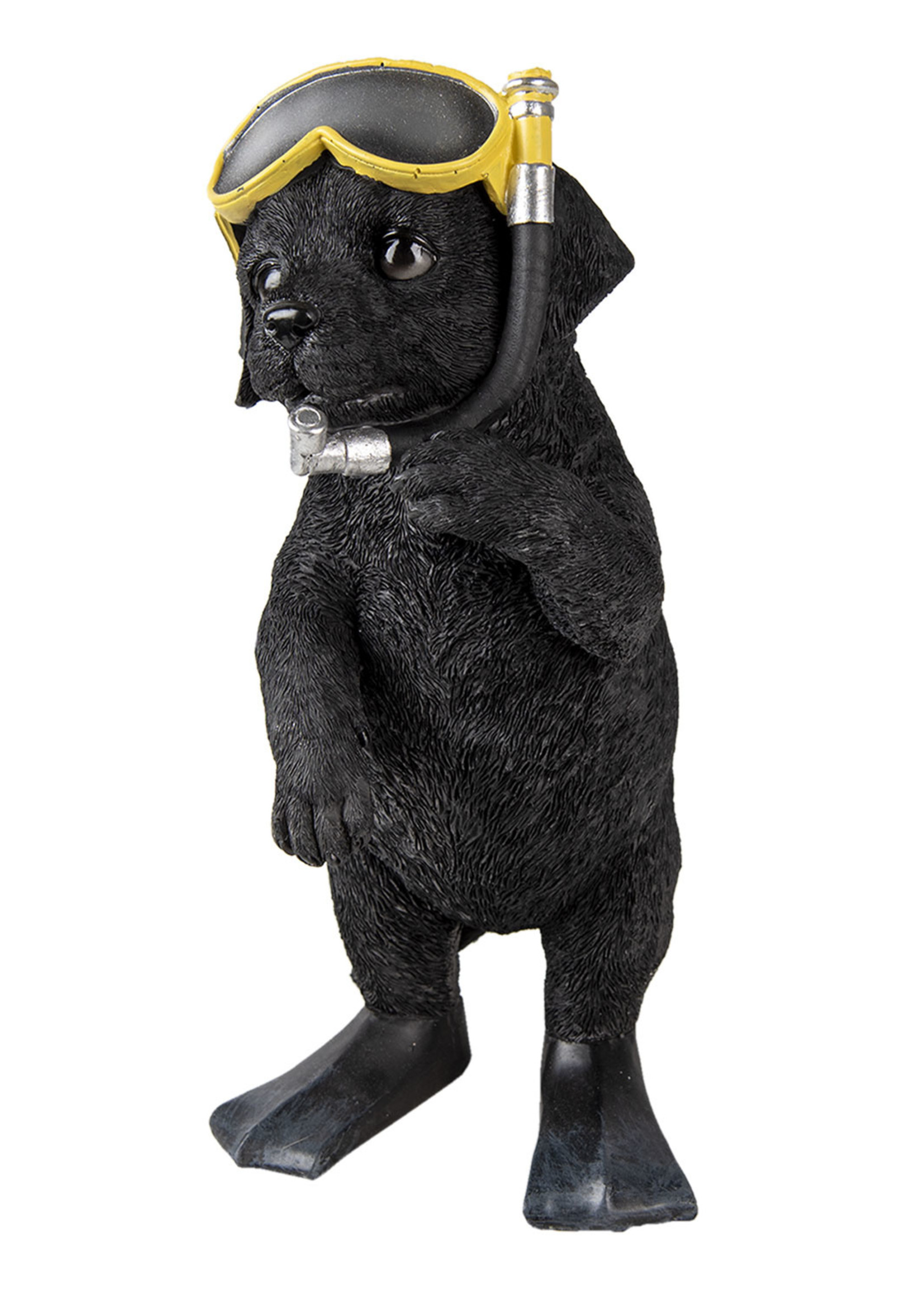 Clayre & Eef Décoration chien 11*11*23 cm 6PR3374