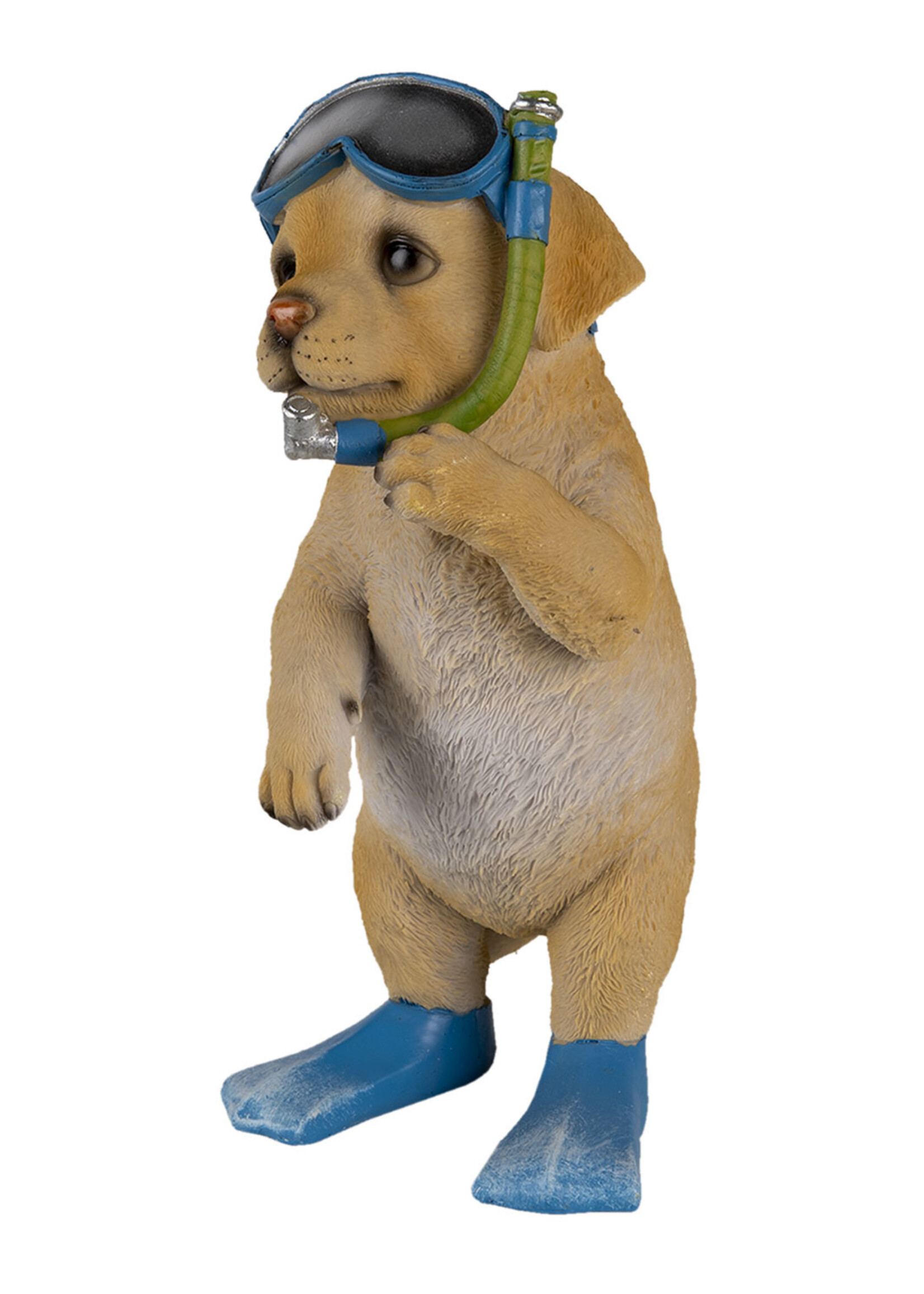 Clayre & Eef Décoration chien 11*11*23 cm 6PR3375