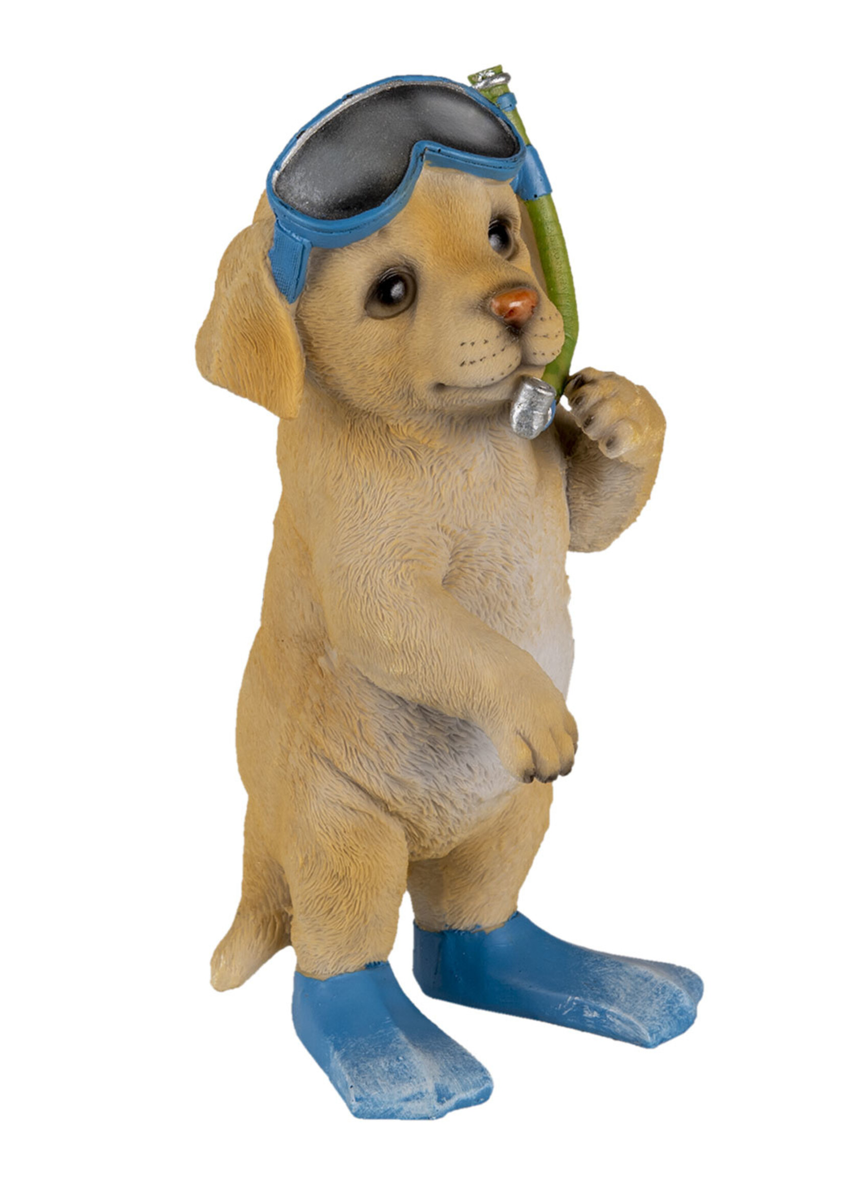 Clayre & Eef Décoration chien 11*11*23 cm 6PR3375