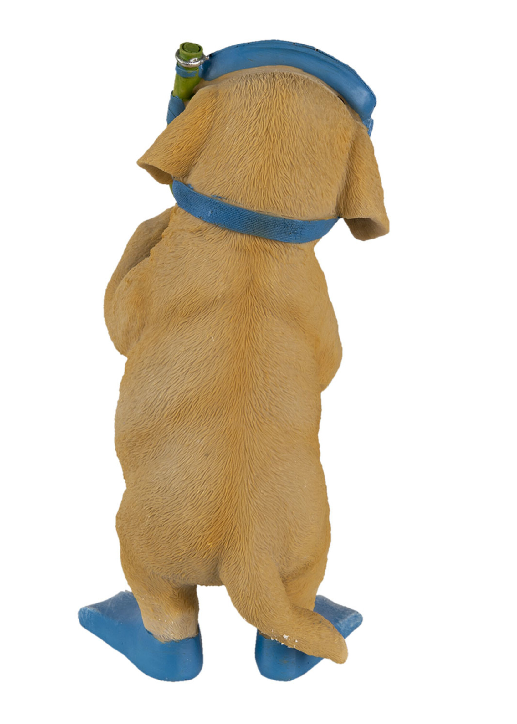 Clayre & Eef Décoration chien 11*11*23 cm 6PR3375