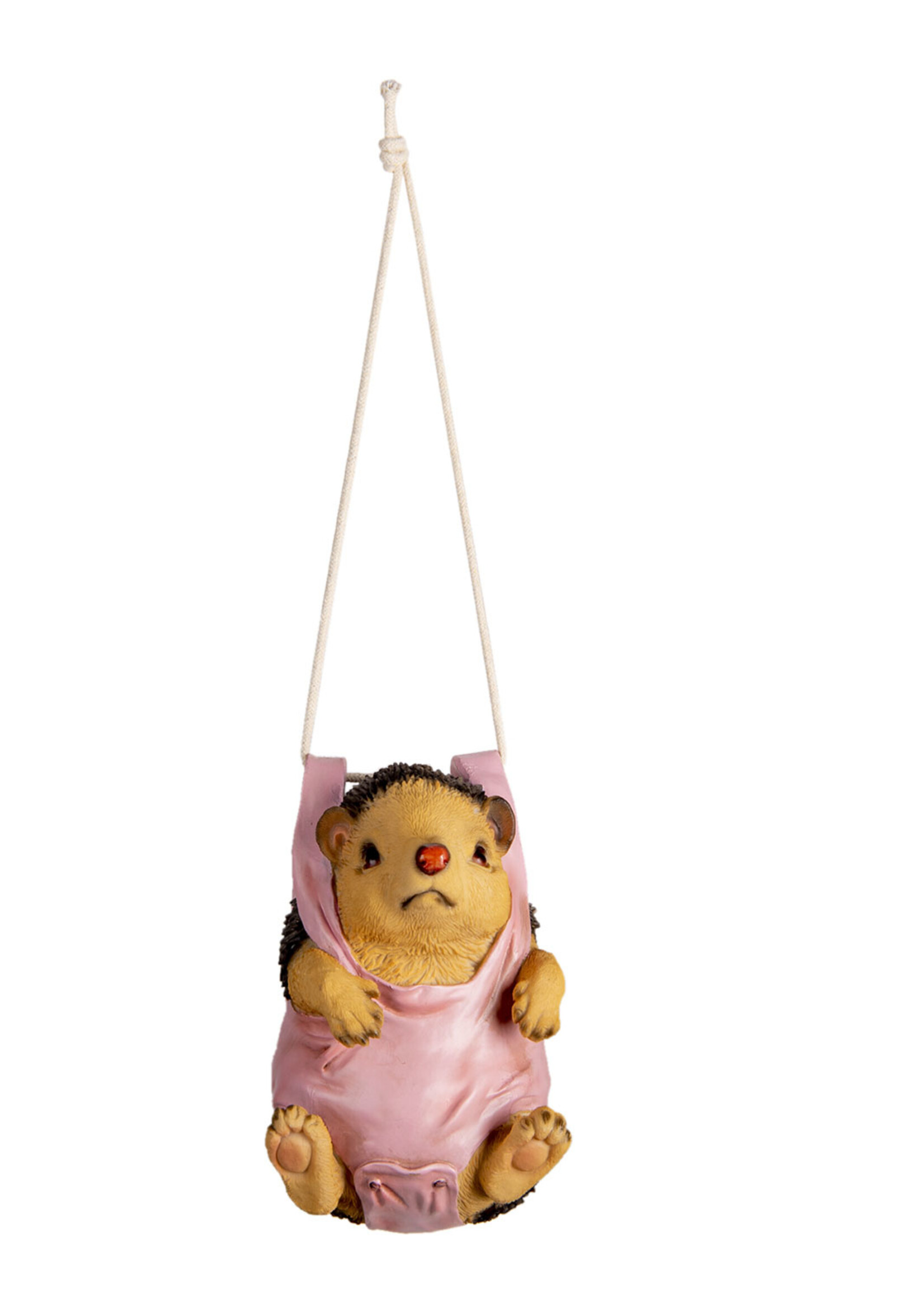 Clayre & Eef Hérisson pendentif 13*10*17 cm 6PR3377